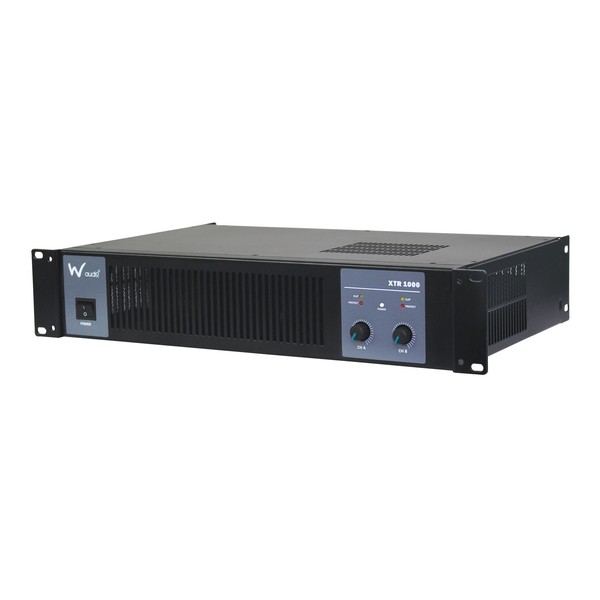 W Audio XTR 1000 Power Amplifier, Side