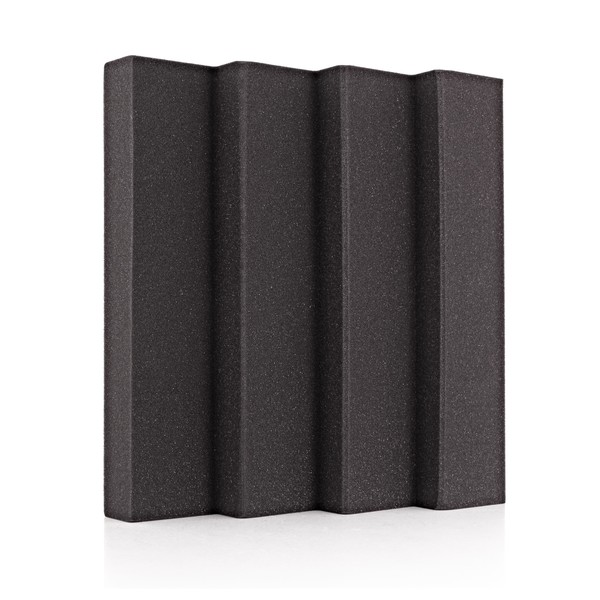 AcouFoam 30cm 4-Wedge Acoustic Panel by Gear4music