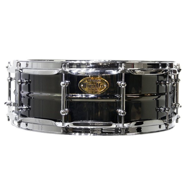 Worldmax 14 x 5'' Black Brass Snare Drum - Main