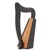 Deluxe 12 String Harp by Gear4music, Black main