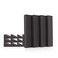 AcouFoam Akoestische Panelen met 4 Randen van Gear4music, 30 cm, Pakket van 4
