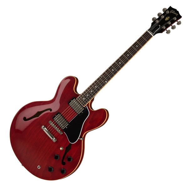 Gibson ES-335 Dot 2019, Antique Faded Red - Front