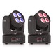 ORBIT Moving Head Lights with UV Twin Pack
