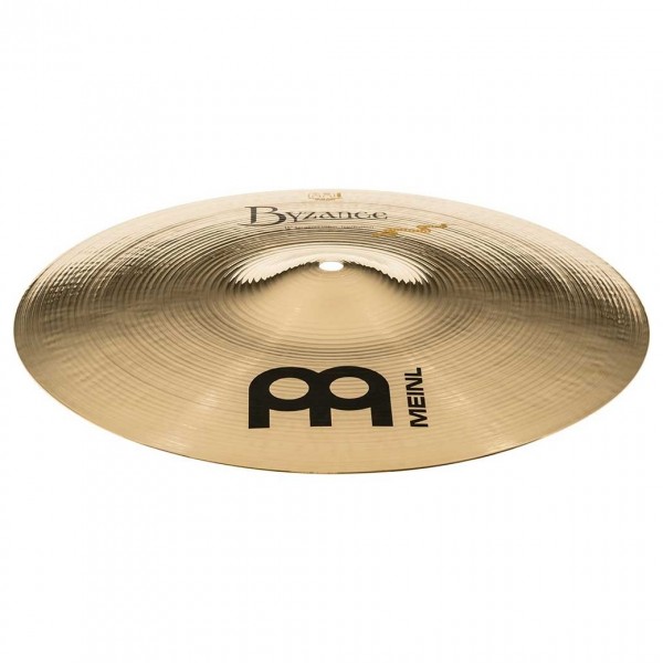 Meinl Byzance Brilliant 14 inch Serpents Hi-Hat Cymbal Zoomed in