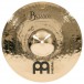 Meinl Byzance Brilliant 14'' Heavy Hammered Hi-Hat-Zoomed in image 2