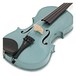 Stentor Harlequin Violin Outfit, Light Blue, 1/2, close