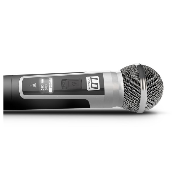 LD Systems HBH2 Double Headset And Handheld Mic Wireless System Handheld Mic