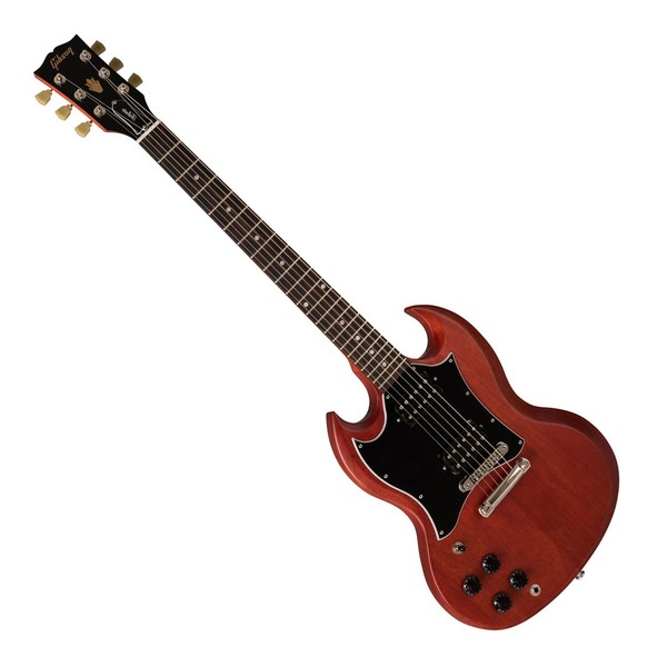 Gibson SG Standard Tribute 2019 Left Handed, Vintage Cherry Satin - Front