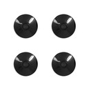 Gibraltar 8mm Flanged Base, Short Sleeve, 4 Pack