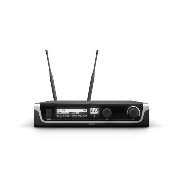 LD Systems BPW Single Clip On Mic Wireless System Receiver Front