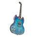 Gibson SG Standard HP 2019 Left Handed, Blueberry Fade - Beauty
