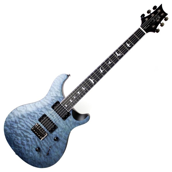 PRS SE Mark Holcomb Ltd Ed 2018, Satin Quilt Whale Blue Front View
