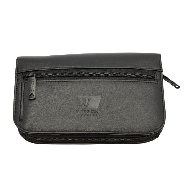Denis Wick 4 Piece Small Brass Mouthpiece Pouch, Leather