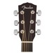 Fender CC-140SCE Concert Electro Acoustic Guitar, Natural Headstock