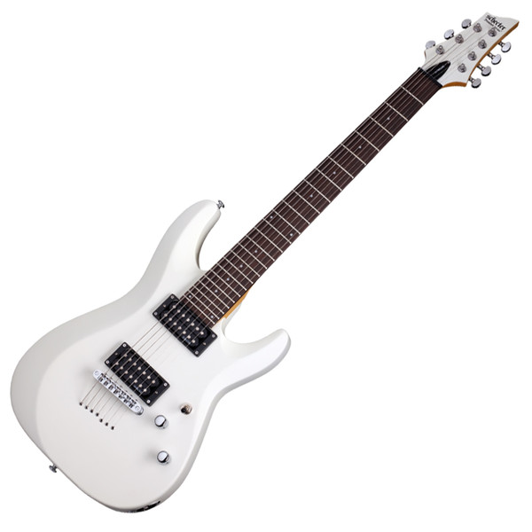 Schecter C-7 Deluxe, Satin White