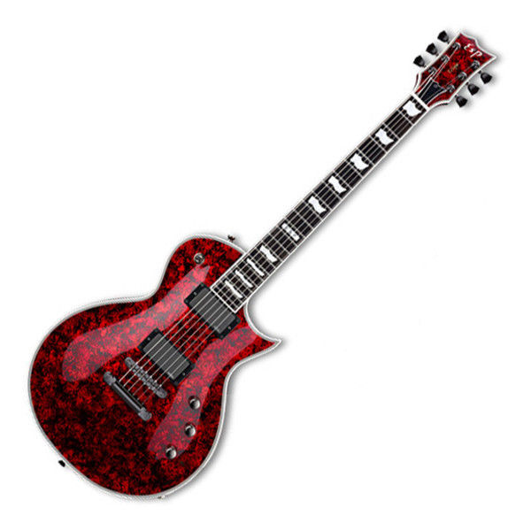 ESP Eclipse-II Electric Guitar, Volcano Red