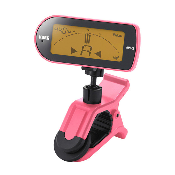 KORG AW-2G Clip-on Tuner Pink