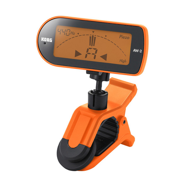 KORG AW-2G Clip-on Tuner Orange
