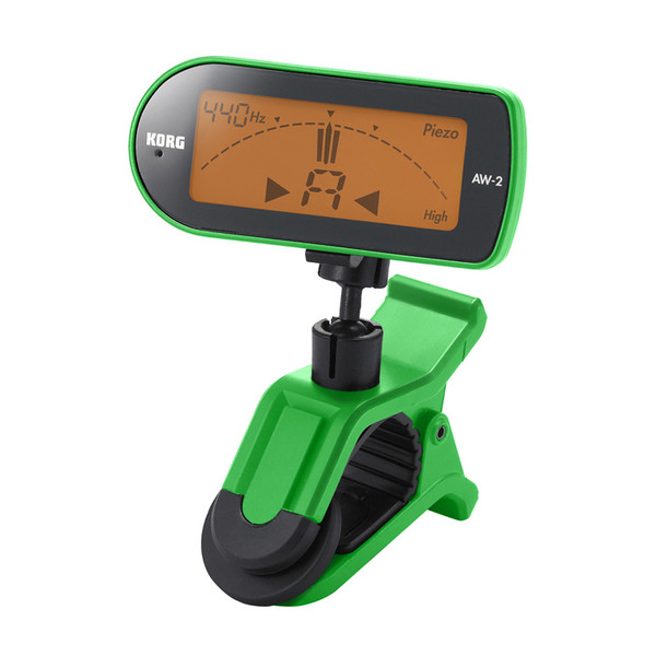 KORG AW-2G Clip-on Tuner Green