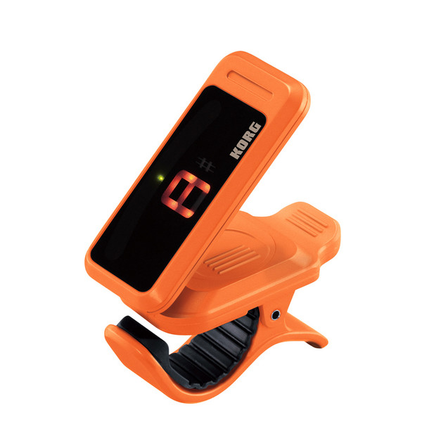 Korg Pitchclip Clip-on Tuner, Orange