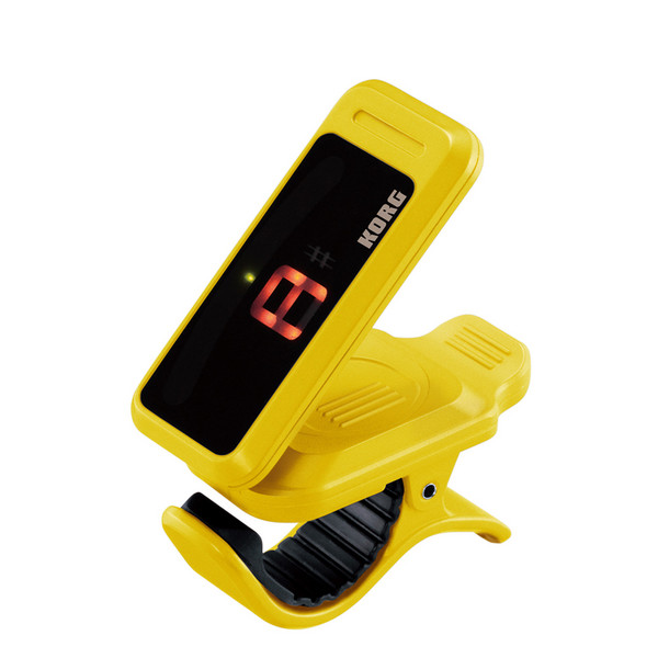 Korg Pitchclip Clip-on Tuner, Yellow