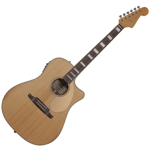 Fender Kingman SCE Cutaway Electro Acoustic Guitar, Natural