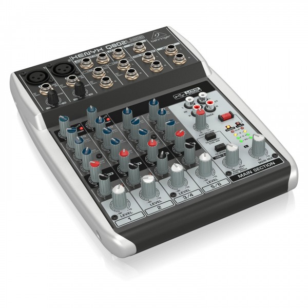 Behringer XENYX Q802USB USB Mixer at Gear4music