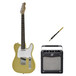 Squier By Fender Standard Telecaster RW, Vintage Blonde, Amp Pack