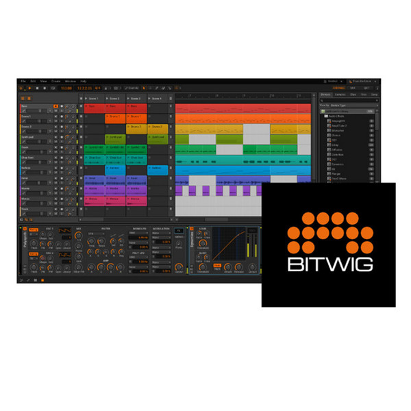 Bitwig Studio Music Production and Performance Software