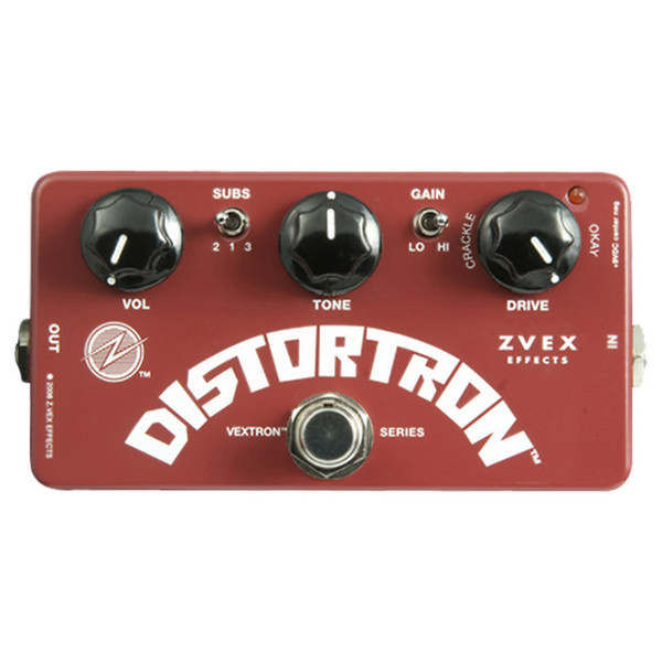 Z.VEX Distortron Guitar Pedal