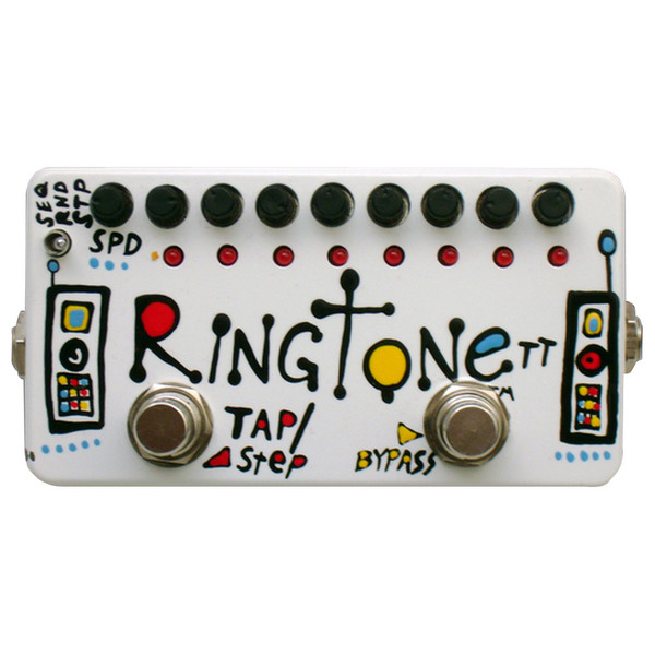 ギター z.vex Ringtone Hand Peint Dragon 1 of 1 DISC Z.Vex Ringtone TT Hand Painted Guitar Pedal | Gear4music