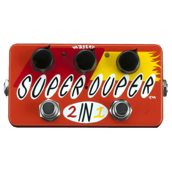 Z.VEX Super Duper 2in1 Hand Painted Guitar Pedal