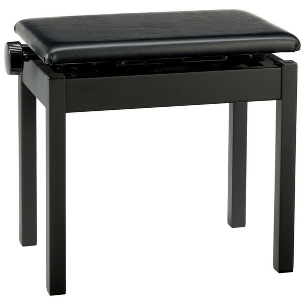 Roland Satin Black Rise and Fall Piano Stool