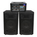 100W PA System with Mixer & Speakers