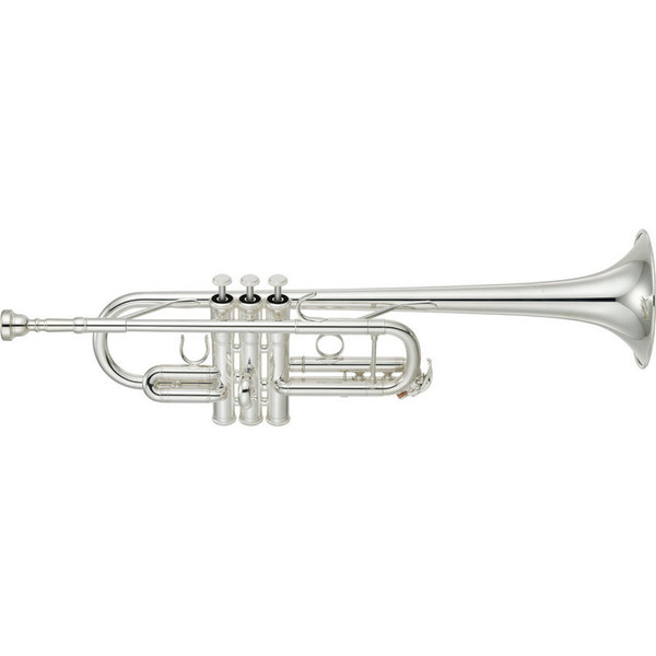 Yamaha YTR-4435II Intermediate Bb/C Trumpet, Silver, MKII