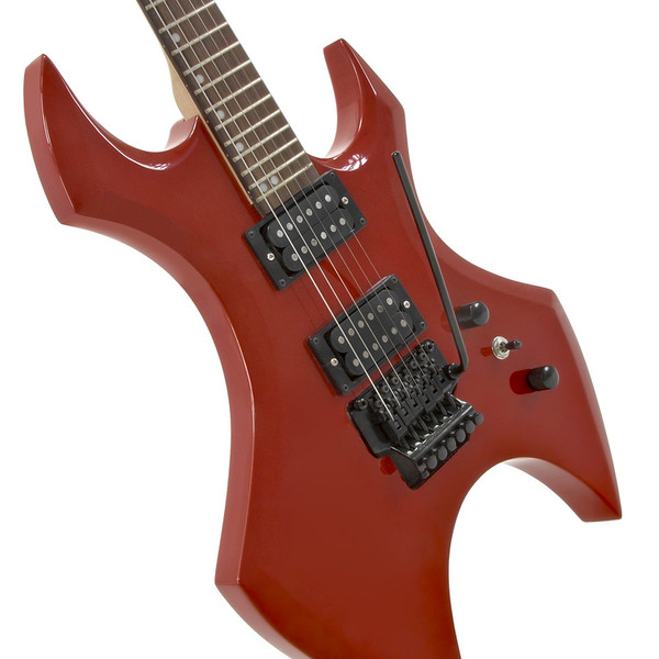 Metal X Guitar + 60W DSP Amp and Accessory Pack, Red