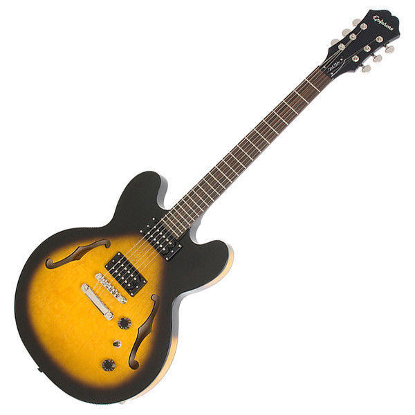 Epiphone Dot Studio, Vintage Sunburst, Nickel HW