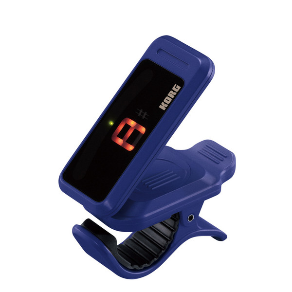 Korg Pitchclip Clip-on Tuner, Indigo
