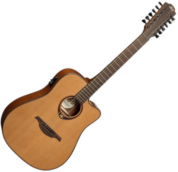 LAG Tramontane T200JCE Jumbo Electro Acoustic Cutaway