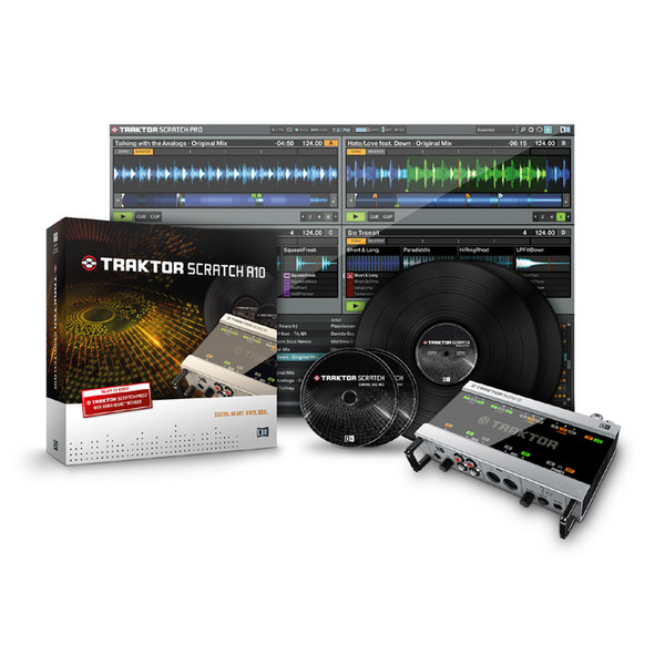 DISC Native Instruments Traktor Scratch A10 USB Audio
