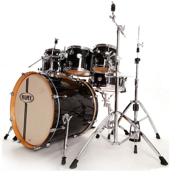 Mapex HZB 22" Fusion Kit, Midnight Black, Free 10" Tom