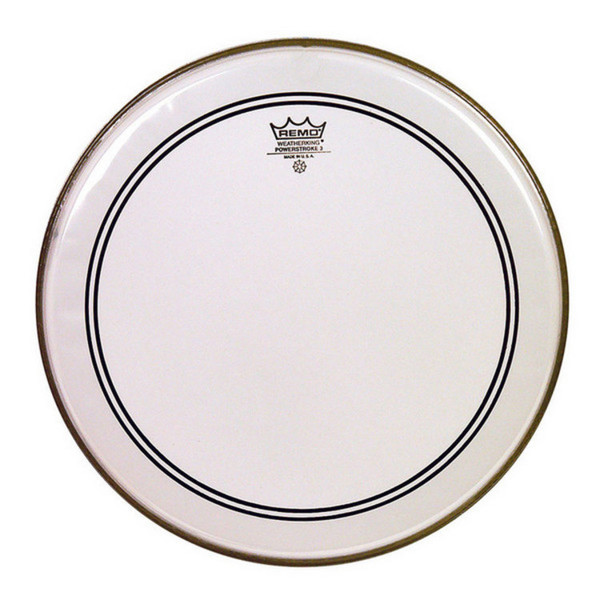 Remo Powerstroke 3 Clear 24'' Impact Patch Drum Head