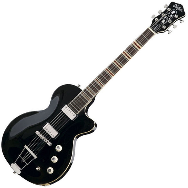 Hofner HCT Club Solid Electric Guitar, Black