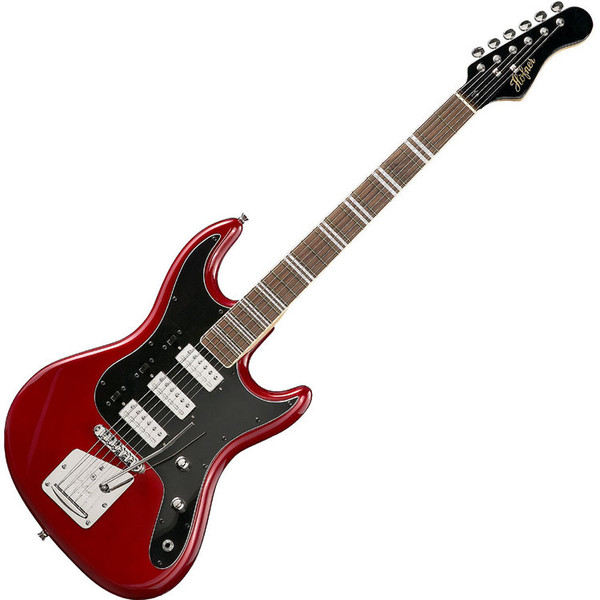 Hofner HCT Galaxie Electric Guitar, Red