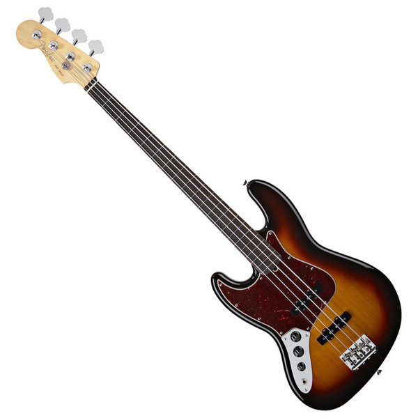 Fender American Standard Jazz Bass (LH) 2012 RW, 3-Colour Sunburst