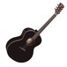 Faith Eclipse Neptune Baby Jumbo Electro Acoustic, Black Gloss Front View