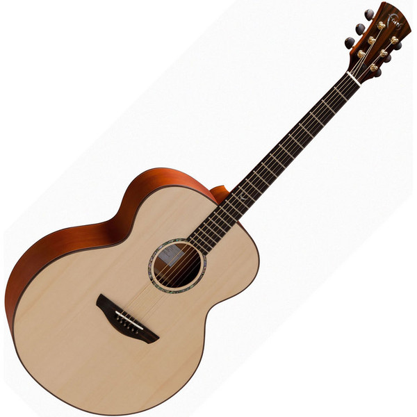 Faith Jupiter Jumbo Acoustic Guitar, Natural