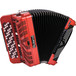 Roland FR-7XB V-Accordion, Red