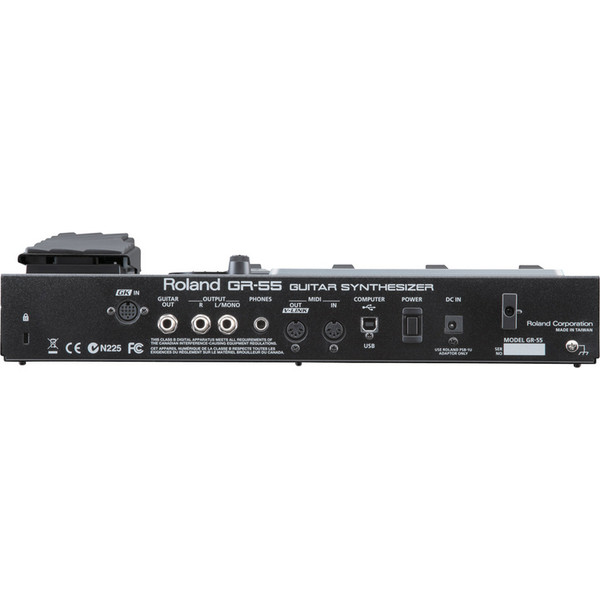 Roland GR-55GKBK Guitar Synthesizer (With Pickup) Black Back