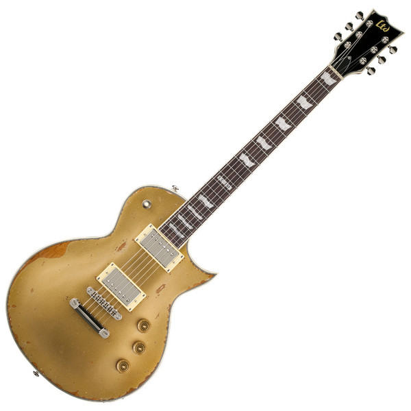 ESP LTD EC-256 Guitar, Aged Vintage Gold